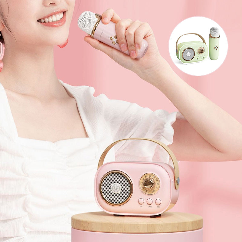 Mini Karaoke con microfono senza fili