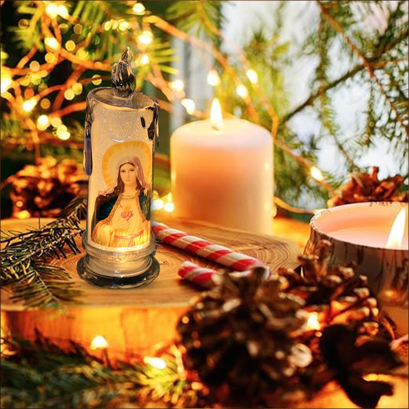 Candele LED senza fiamma per preghiera