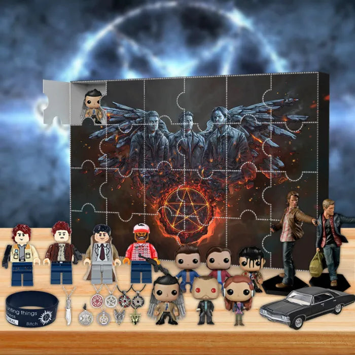 NUOVO Calendario dell'Avvento Supernatural - Quello con 24 piccole porte