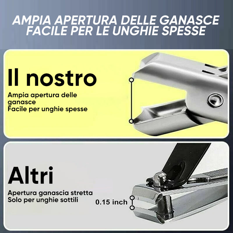 Tagliaunghie portatile ultra affilato